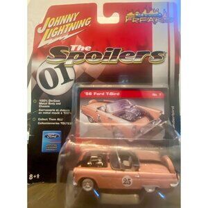 Johnny Lightning The Spoilers 56 Ford T-Bird No. 7 Diecast Car 1:64 Scale Street
